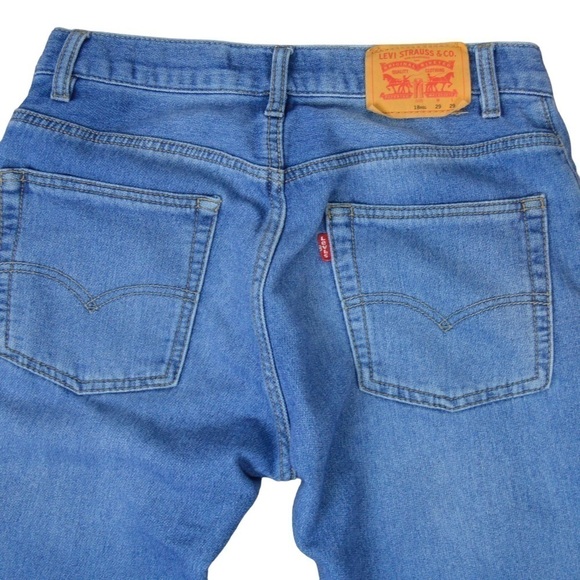 Levi’s 511 Knit Jeans, Youth Size 18 (Women 29 Waist), Medium Wash - Picture 9 of 10